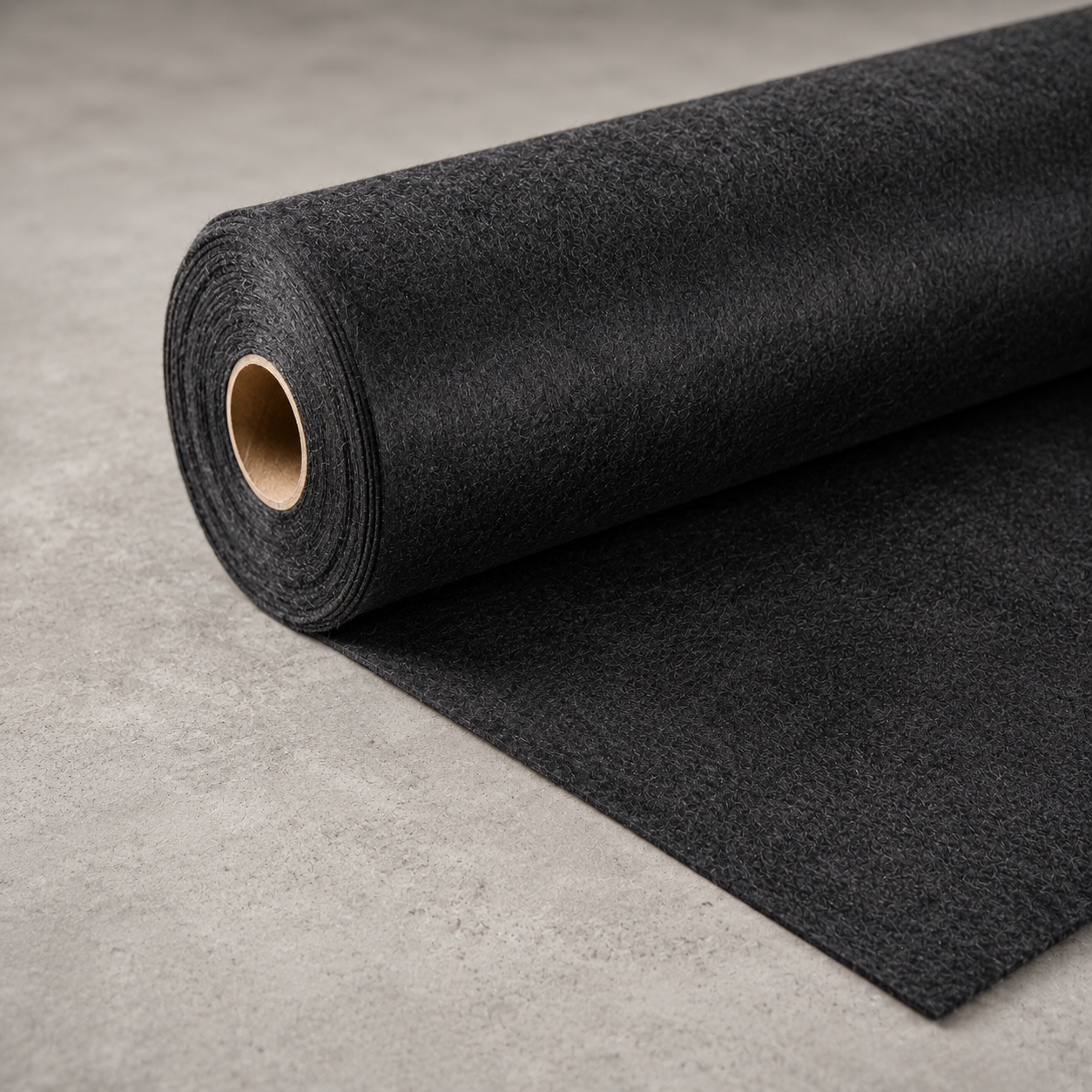 Rollo de geotextil negro para jardines verticales